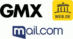 GMX, WEB.DE & mail.com